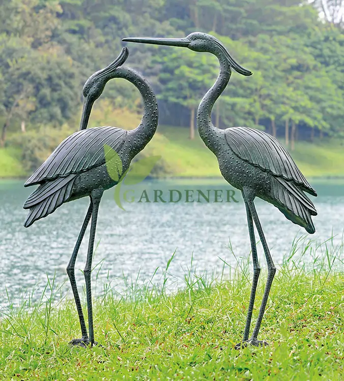 Buy Royal Herons Fiberglass Sculpture